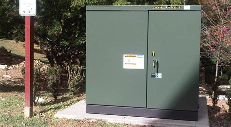 green transformer box